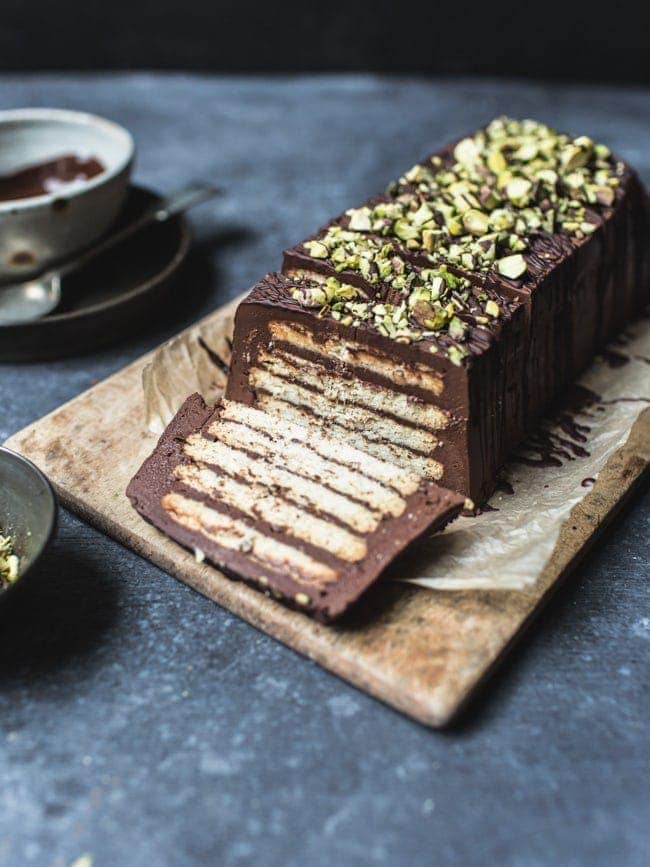 Vegan Chocolate Layer Cake. - HealthyHappyLife.com