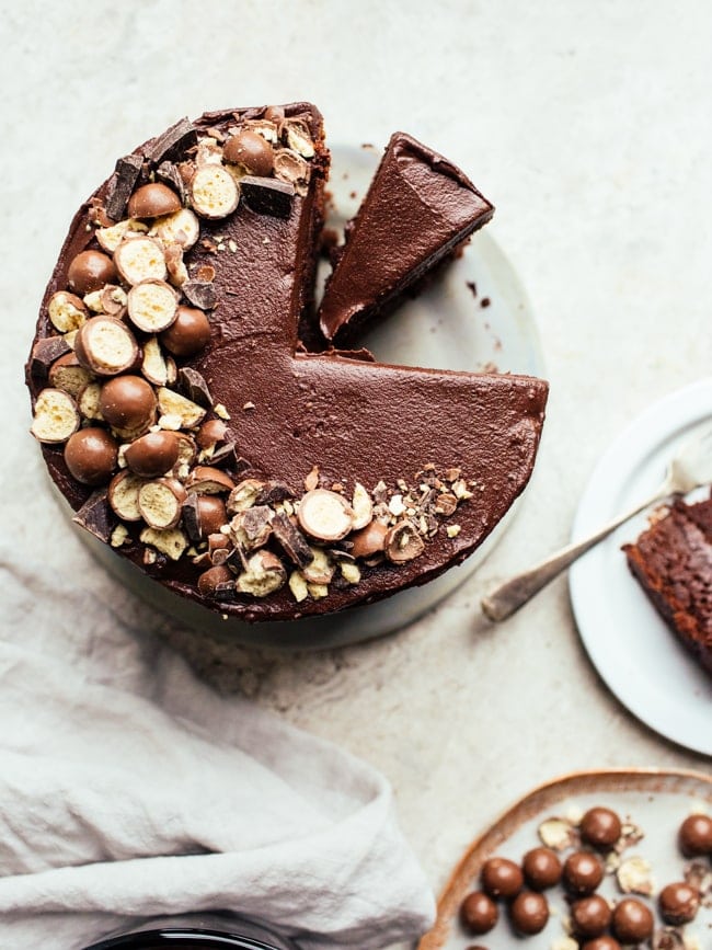 Chocolate Malt Ice-Cream Cake Recipe - BettyCrocker.com