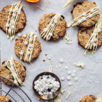 Cranberry, Oat and White Chocolate Biscuits