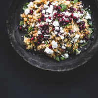 Food blogger Izy Hossack makes Chickpea and Pomegranate Dip