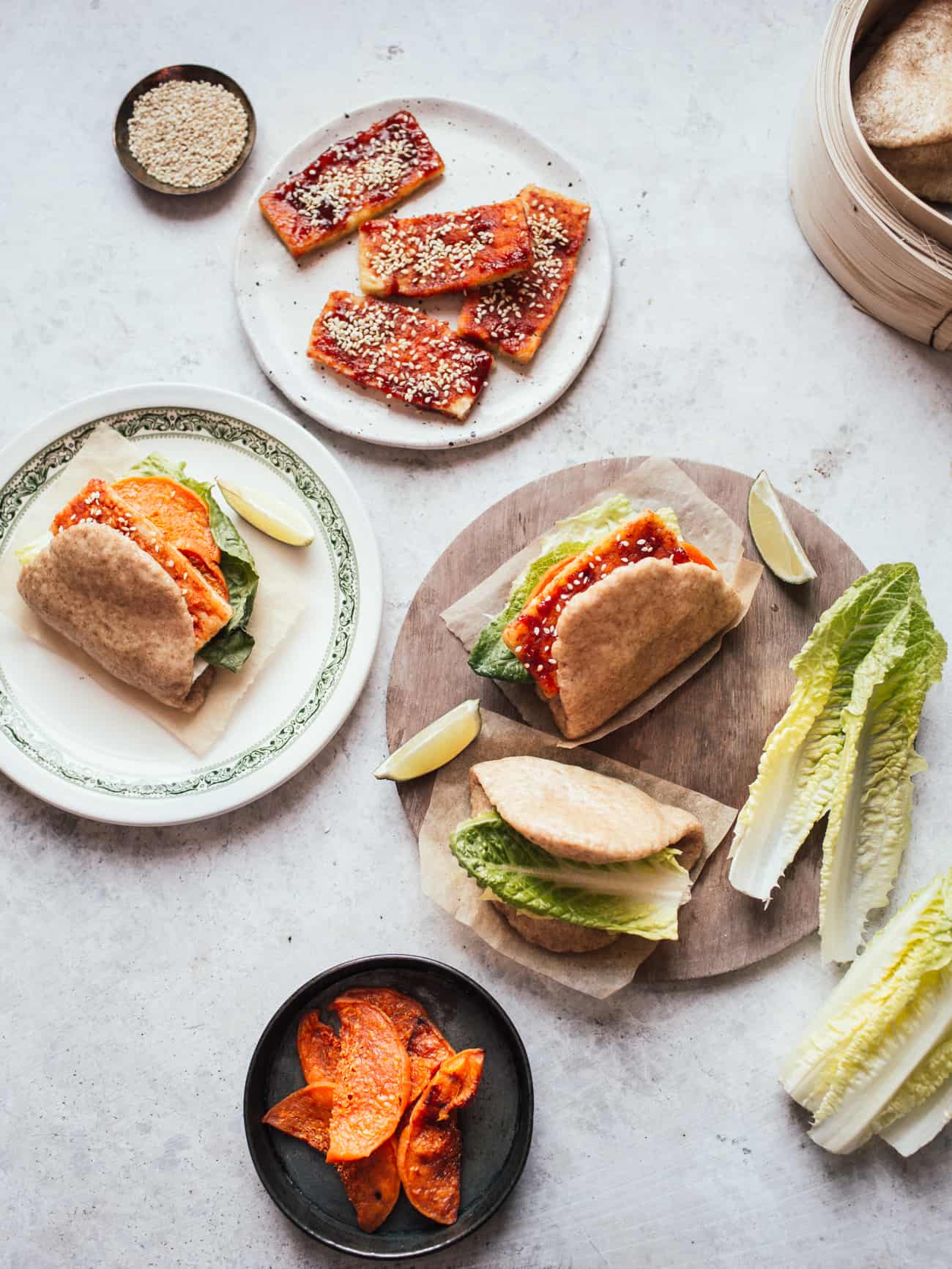 Pan Bao con tofu