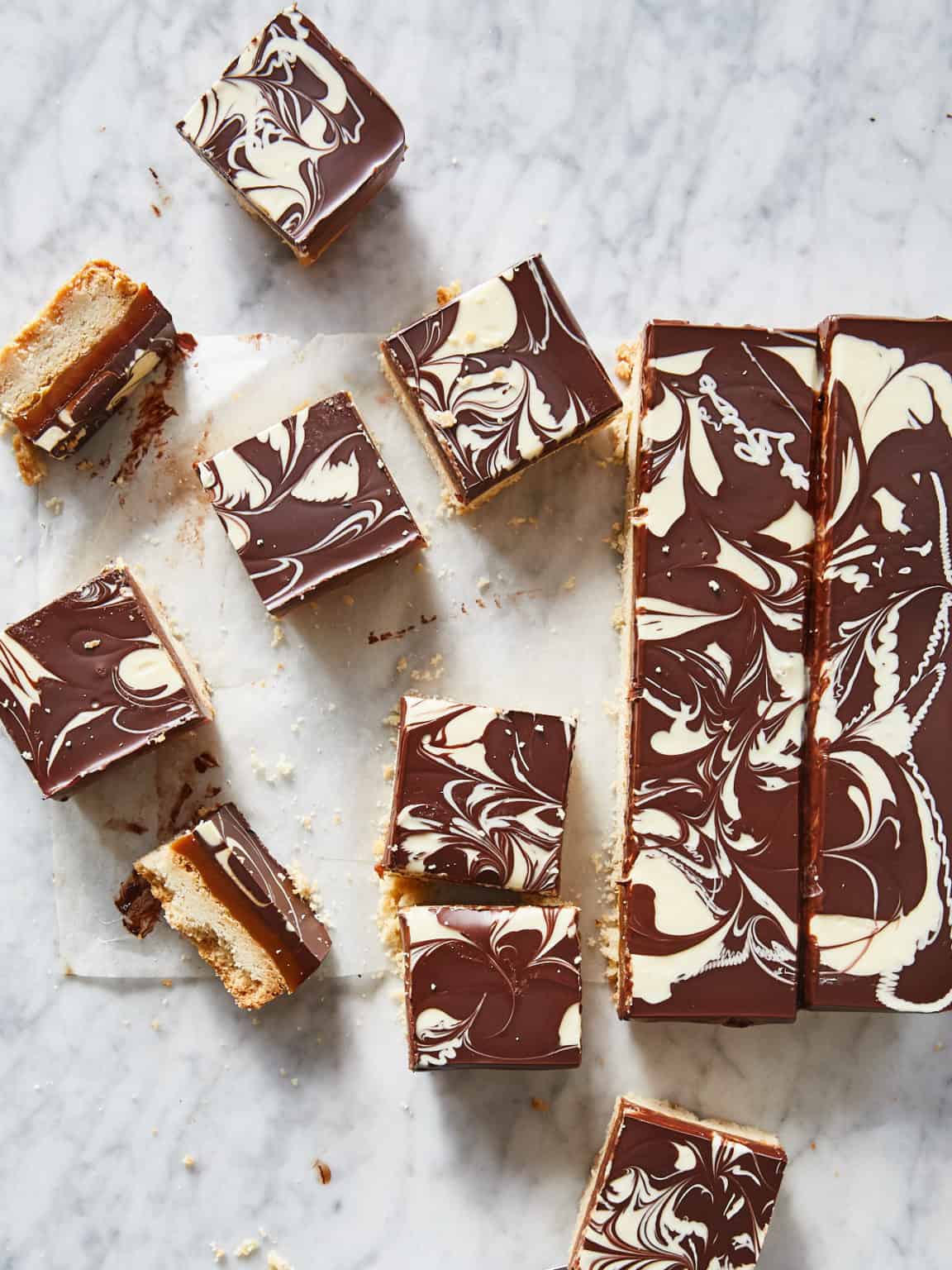 Millionaire's Shortbread Recipe Izy Hossack Top With