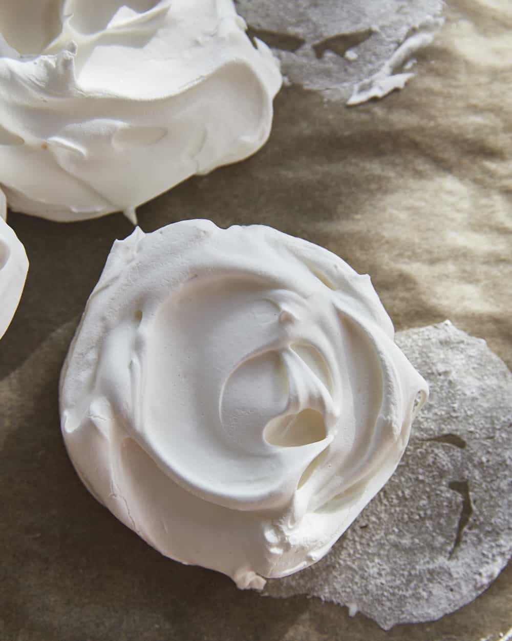 a baked meringue